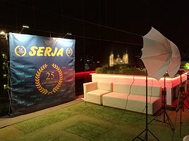 Photocall en lona